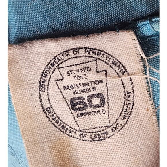 Vintage Mattel Mother Goose Plush Doll Pull String Retro Collectible Toy 1970 - Picture 12 of 14